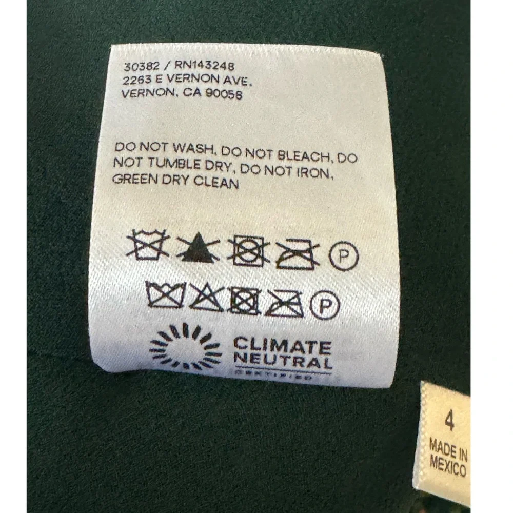 Reformation Niara Mini Dress in the Coriander Floral  Size: 4 - Picture 11 of 12